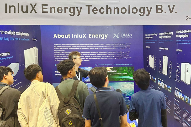 INLUX ENERGY brille avec des solutions de stockage d'&eacute;nergie innovantes au Solar &amp; Storage Live Philippines 2025